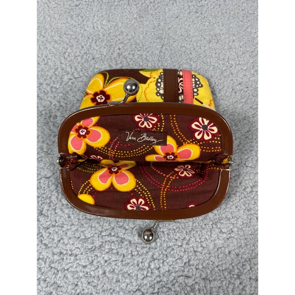 Vera Bradley Buttercup Pattern Fold over Wallet/Clutch - Picture 3 of 6